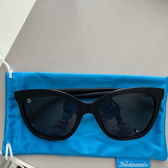 Knockaround Polarized Black Deja View Sunglasses - Picture 1 of 7